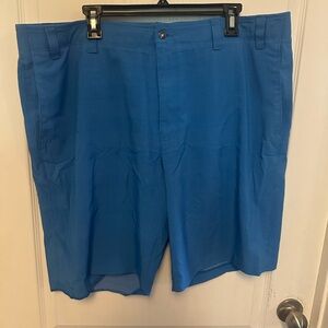 Callaway Blue Flat Front Shorts Classic Design